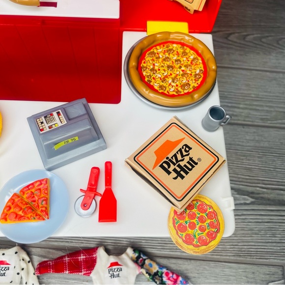 Barbie Pizza Party! SKIPPER Pizza Shop Playset (1995 Arcotoys, Mattel) 90s retro - Picture 8 of 11